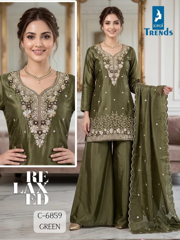Kaya d.no. 6859 silk kurtis wholesaler